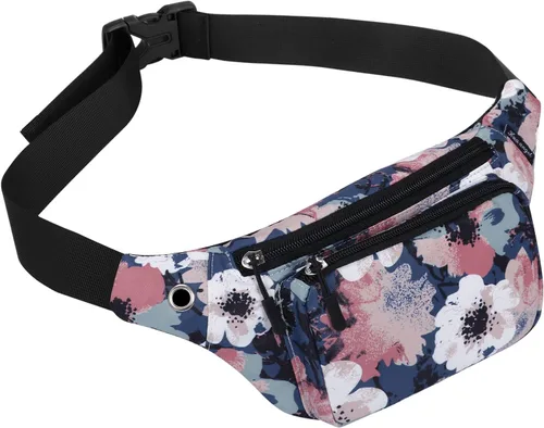 Miniatura 10 de HUA ANGEL Riñonera cruzada para mujeres y hombres, riñoneras de moda, bolsas cruzadas, cinturón, bolsa de teléfono para viajes deportivos
