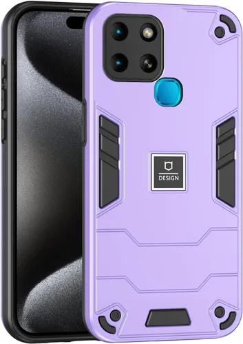 Miniatura 474 de Funda compatible con Huawei Y9 Prime (2019), compatible con Huawei Y9 Prime (2019) 4G STK-L21 2 en 1 [PC duro + TPU], funda de teléfono azul