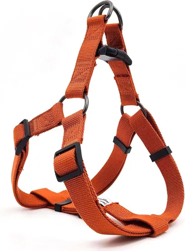 Miniatura 13 de Arnés de perro ajustable tricolor para perros pequeños y XS - Arnés resistente y fácil de caminar para cachorros, azul y rosa
