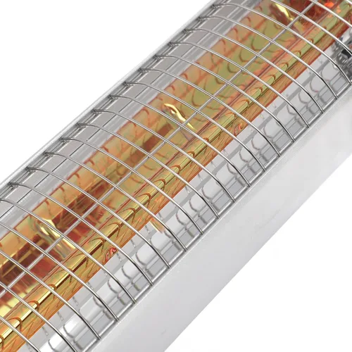 Miniatura 6 de 1500W Infrared Outdoor Electric Space Heater, IP65 30 Square Meters Coverage, 3S Fast Heating for Indoor Outdoor Wall, Ideal for Home Backyard