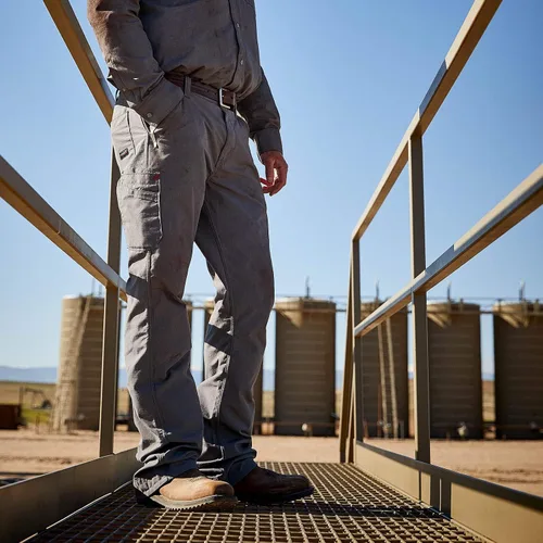 Miniatura 6 de Ariat Pantalones relajados con corte de bota Workhorse, marino