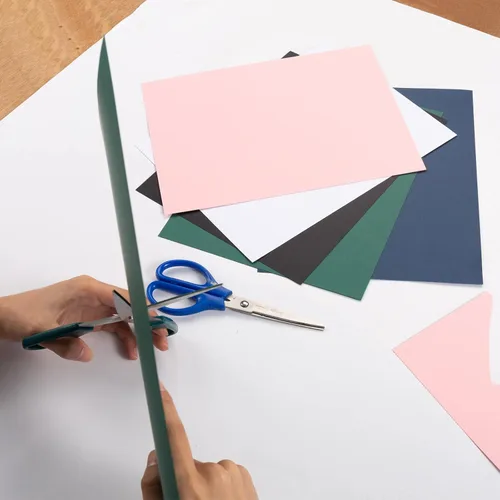 Miniatura 4 de 30 hojas de papel de cartulina de 8 1/2 x 11 pulgadas para manualidades e invitaciones (blanco)