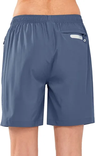 Miniatura 27 de NORTHYARD Pantalones cortos deportivos de senderismo para mujer, de secado rápido, ligeros, para gimnasio, entrenamiento, con 3 bolsillos