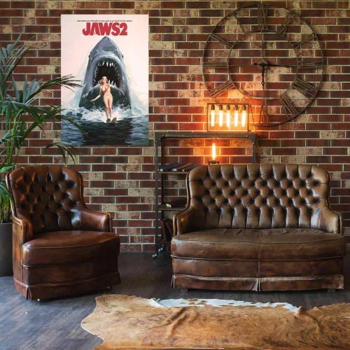 Miniatura 3 de Jaws 2 - Póster de película con licencia oficial, 24 x 36 pulgadas