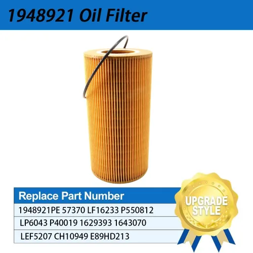 Miniatura 4 de Filtro separador de agua y combustible 2277129, filtro de aceite 1948921, kit de filtro de aceite 1922496, separador de agua de filtro