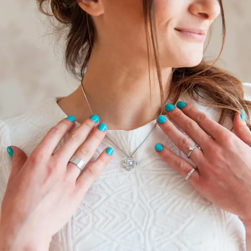 Miniatura 3 de FG Family Gift Mall Regalos de cumpleaños para hija, regalos de padre e hija de mamá, regalos para hija de papá, collares de hija de mamá, joyería
