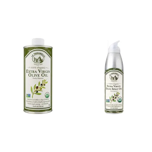 Miniatura 16 de La Tourangelle Aceite de semilla de uva de 25.4 onzas líquidas, totalmente natural, artesanal, ideal para cocinar y aceite de aguacate de 8.45 onzas
