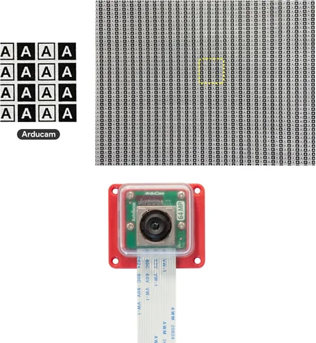 Miniatura 6 de Arducam OwlSight para cámara Raspberry Pi, cámara Pi de 1/1.32" 64MP para Pi5, Pi4B, 3/3B+, y así sucesivamente, módulo de cámara de enfoque