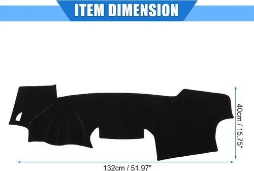 Miniatura 6 de Cubiertas de salpicadero para Toyota RAV4 2007-2012 actualización de poliéster para consola central de automóvil, cubierta interior de tablero