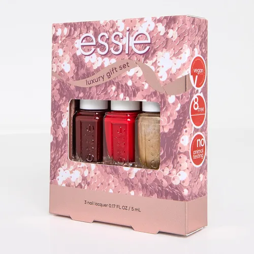 Miniatura 6 de Essie Esmalte de Uñas, Fórmula Vegana Libre de 8, Set de Esmalte de Uñas para Vacaciones de 3 Piezas, 1 Kit