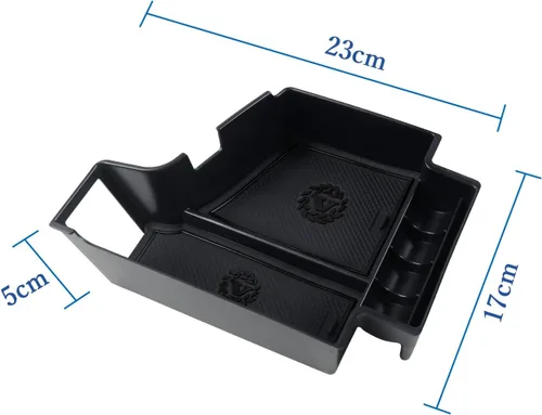Miniatura 7 de Organizador de consola central XC60 XC90 2018-2023 2024, para bandeja de consola SPA S90 V90 S60 V60, para bandeja de reposabrazos Volvo XC60 XC90