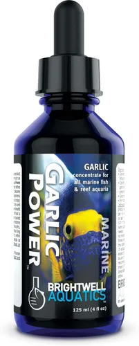 Brightwell Aquatics GarlicPower Extracto de ajo para peces de acuario – Mejora la respuesta de alimentación – Aumenta la nutrición – Ideal para