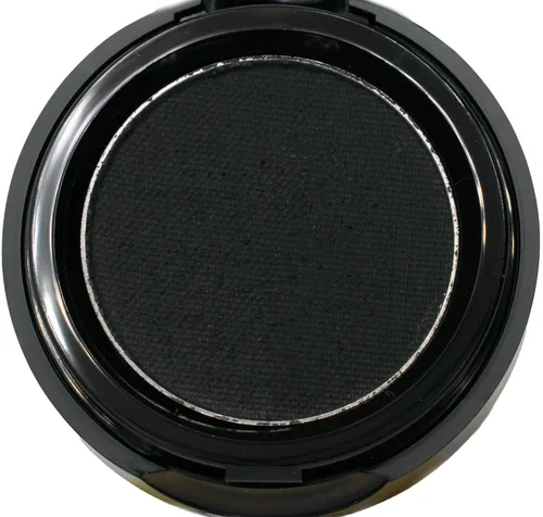 Pure Ziva Delineador de ojos negro mate y sombra de ojos prensada, polvo activado por agua; sin gluten ni crueldad