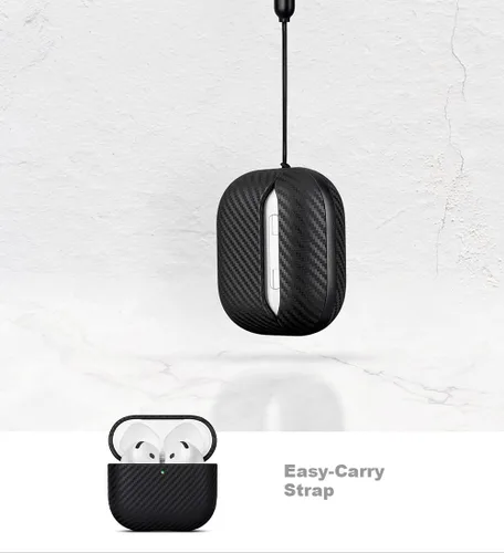 Miniatura 7 de Funda de cuero Lopie para AirPods de 4ª Generación - Funda para AirPods 4 hecha a mano - Hecha de cuero real - Cubierta protectora de carcasa dura