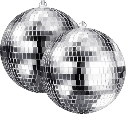 Miniatura 10 de Youdepot Bola de Discoteca Grande de 16 Pulgadas – Bola de Espejo Colgante Grande Decoración de Bola de Discoteca para Decoraciones de Fiestas