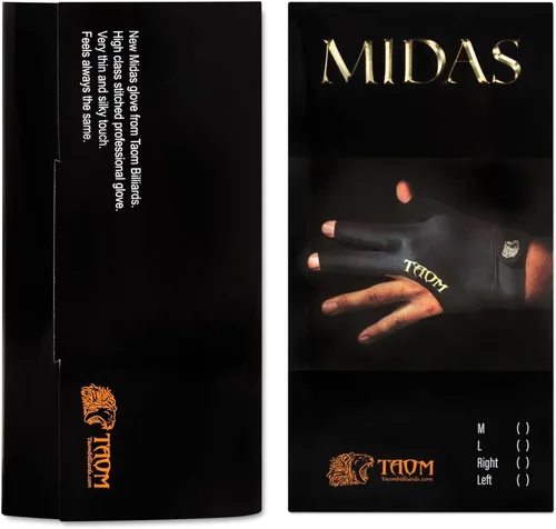 Miniatura 7 de TAOM Midas Billiard Pool CUE Glove - for Left or Right Hand