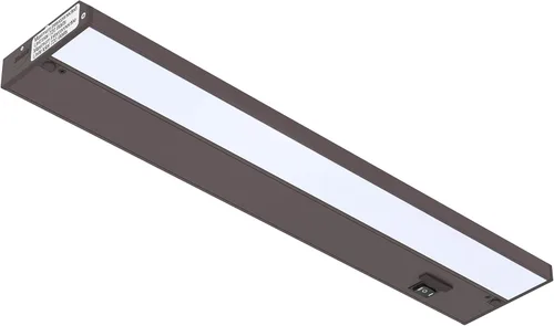 Miniatura 11 de Luz LED GetInLight, regulable, con certificación ETL, para debajo de los armarios, con 3 niveles de color: blanco cálido 2,700 K, blanco suave 3,000
