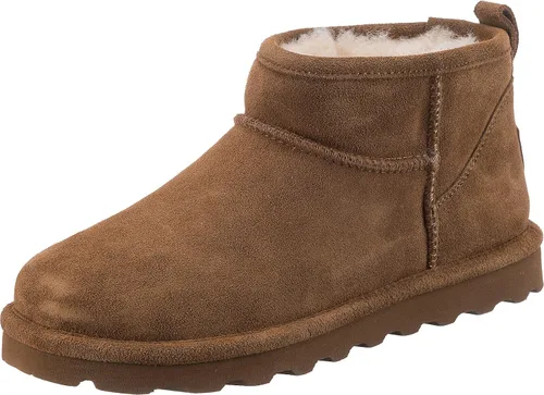 BEARPAW Shorty - Botines para mujer en varios colores, botas de invierno cómodas para mujer, Hickory II