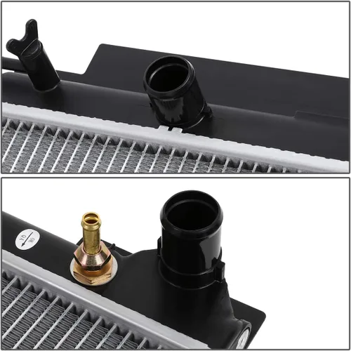 Miniatura 4 de DNA Motoring DPI 13001 Radiador de núcleo de aluminio de 1 fila Compatible con Scion xB AT 08-15, CU13001 13001 2213163 3387 16400-28600