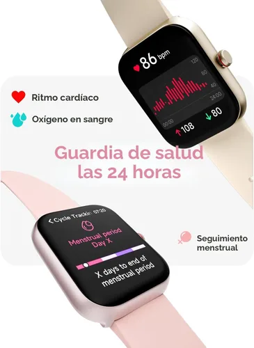 Miniatura 3 de TOOBUR Reloj inteligente para mujer, Alexa integrado, responder/hacer llamadas, reloj de fitness con pantalla HD de 1.91 pulgadas, resistente al