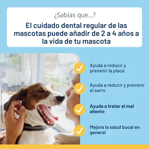 Miniatura 3 de ProDen PlaqueOff Polvo para mascotas - Ambientador de aliento para gatos y perros - Removedor de placa y sarro para el cuidado bucal de mascotas