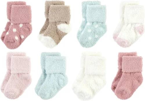 Miniatura 15 de Hudson Baby - Calcetines de algodón para bebés recién nacidos y Terry para niñas bebés