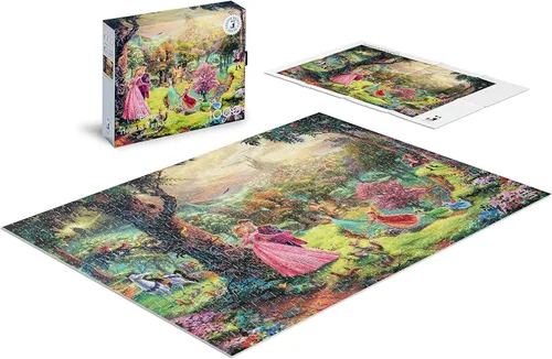 Miniatura 4 de Ceaco - Silver Select - TK Disney - La Bella Durmiente - Rompecabezas de 1000 piezas para adultos - Rompecabezas desafiante perfecto para noches