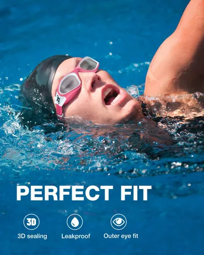 Miniatura 3 de ZIONOR G1 - Gafas de natación polarizadas unisex para mujeres adultas, antiniebla, 100% anti UV, gafas de buceo B5 (polarizado + ahumado brillante)