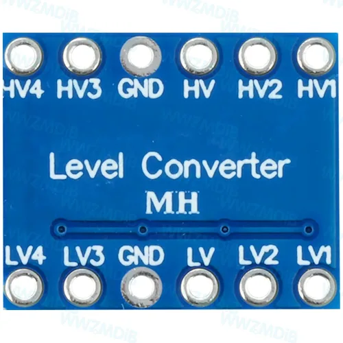 Miniatura 3 de WWZMDiB 12 Piezas Módulo Convertidor de Cambio de Nivel Lógico 4 Canales Bidireccional 3.3V a 5V, 5V a 3.3V Soporte UART IIC I2C SPI 1-Wire
