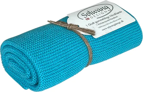Miniatura 27 de Solwang Toallas de mano de cocina de algodón danés 100% algodón orgánico, hechas en la India (amarillo brillante orgánico)
