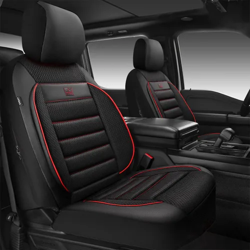 Miniatura 11 de CAR PASS Fundas de Asiento de Cuero Juego Completo Universal Resistente al Agua Soporte Trasero de Espuma 3D, Comodidad de Lujo Automotriz 5 Fundas