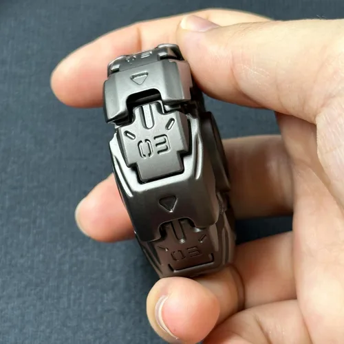 Miniatura 2 de T-Conceal EDC Fidget Sliders Open Armor Spinning Top - Juguetes para aliviar el estrés para adultos, metal magnético gris