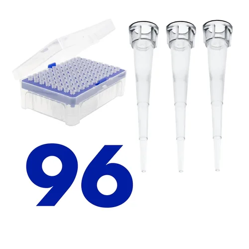Miniatura 12 de Kashi Scientific 10000uL Puntas de pipeta universales para laboratorio en estuche, estériles, libres de DNasa/RNAsa, seguras contra pirógenos