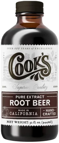 Miniatura 123 de Cook's, Extracto de almendra pura para hornear, cocinar y mezclología, extracto aromatizante de almendra libre de alérgenos, 4 onzas