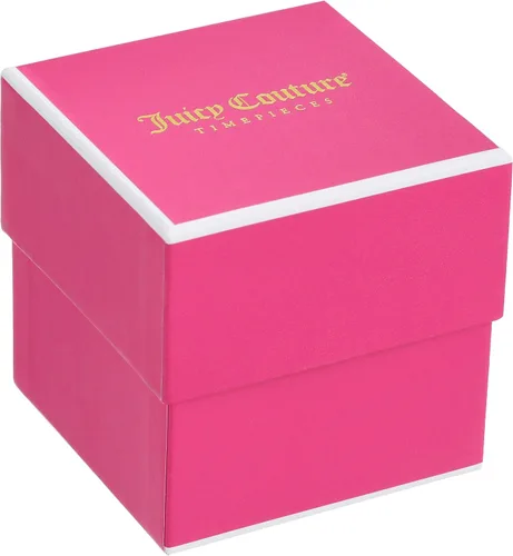 Miniatura 3 de Juicy Couture de la mujer 1901187Jetsetter Reloj de cuarzo rosa de la visualización analógico