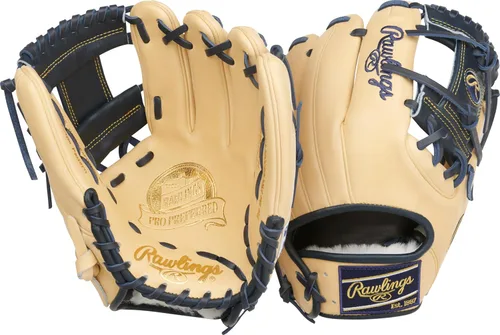 Miniatura 17 de Rawlings Guantes de béisbol Pro Preferred Tamaños 11.5 a 12.75 pulgadas Múltiples estilos