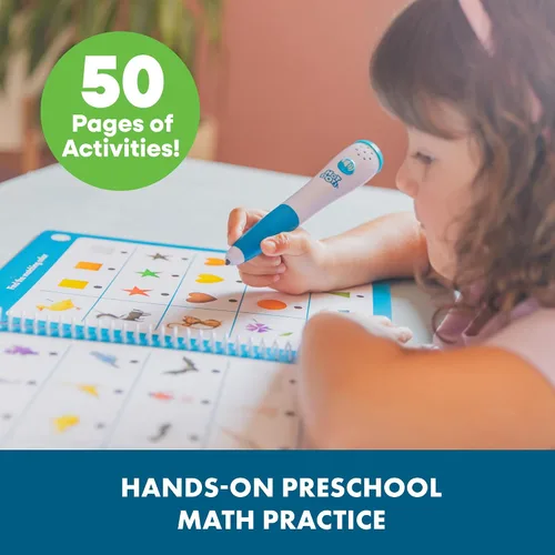 Miniatura 3 de Educational Insights Hot Dots Let's Learn Pre-K Math - Libro de trabajo de matemáticas preescolar para aprender a contar y colores con actividades