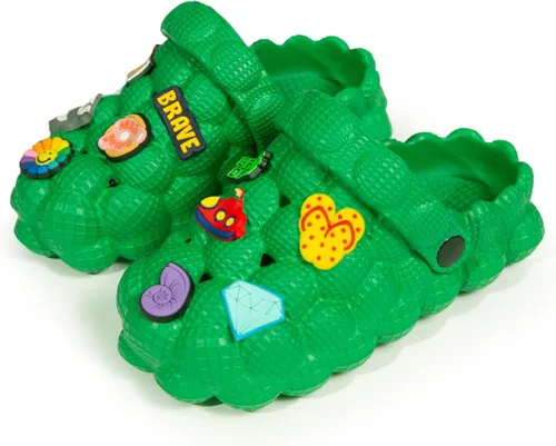 LEPHYON Sandalias de burbujas para niños Zapatos de pelota de golf Zuecos Gargen para niñas Pantuflas divertidas para niños, cómodas,