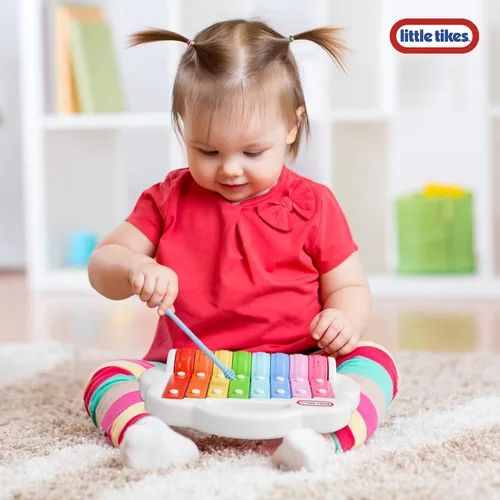 Miniatura 4 de Lollipop Little Tikes - Juguete xilófono 2 en 1 para niños pequeños, gira para tocar diferentes melodías - Diversión musical para niños pequeños