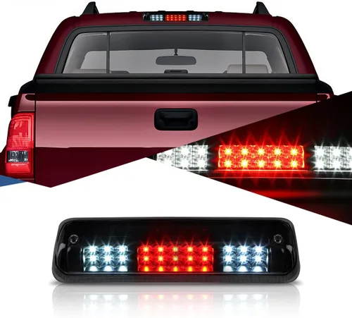 Miniatura 10 de Auto Dynasty Luz de freno secuencial con aspecto de fibra de carbono, 3ª tercera luz de freno compatible con Ford F-150 2007-2010 Explorer