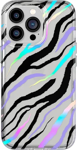 Miniatura 4 de tech21 Evo Art Cutout Flora - Funda protectora para iPhone 13 Pro con diseño exclusivo de purpurina y protección contra caídas de 12 pies Flora