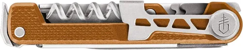 Miniatura 3 de Gerber Gear Armbar Cork, navaja multiherramienta de bolsillo con sacacorchos, naranja