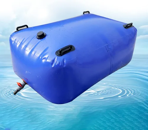 Miniatura 6 de ZAQYCM Depósito de agua de PVC suave con válvula de drenaje, depósito de agua plegable para regar plantas/invernaderos, sistema de bolsa
