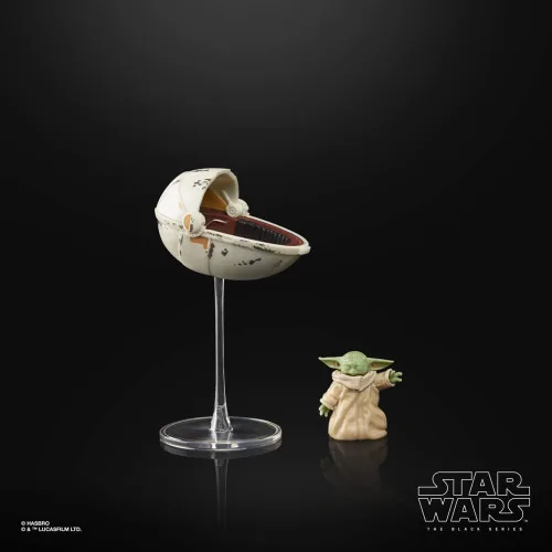Miniatura 7 de Star Wars The Black Series The Mandalorian and Grogu (Arvala-7) Toys - Figuras de acción The Mandalorian a escala de 5.9 in, para niños a partir