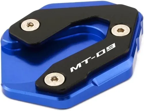 Miniatura 2 de KAnduo M for Yamaha Tracer 900 Gt Tracer 900gt Mt09 Mt 09 2014-2017 2018 2019 2020 Kickstand Plate Side Stand Pad Enlarger Y (Color : MT09 Black)