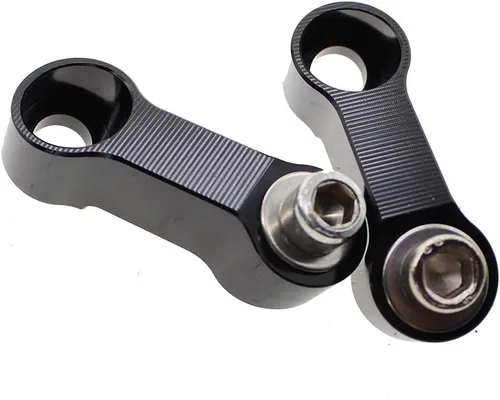 0.315 in X 0.049 in paso derecha+izquierda roscado motocicleta bicicleta cruceros scooters montaje espejo elevador adaptador adaptador aluminio Moto