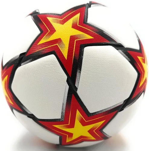 Balón de fútbol de calidad de liga de calidad de Copa del Mundo, tamaño 5, balón de partido termalmente unido - peso oficial de partido - cuero PU