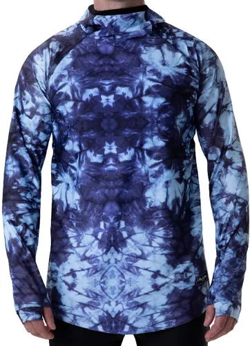 Miniatura 13 de BLACKSTRAP Top de capa base con capucha Summit para hombre