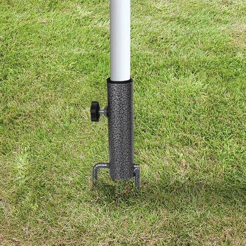 Miniatura 6 de AMMSUN Adjustable Portable Umbrella Base, Upgraded Heavy Duty Metal Holder-Stand-Sand Grass Auger,for Flag, Umbrella, Fishing Rod, Outdoor Park