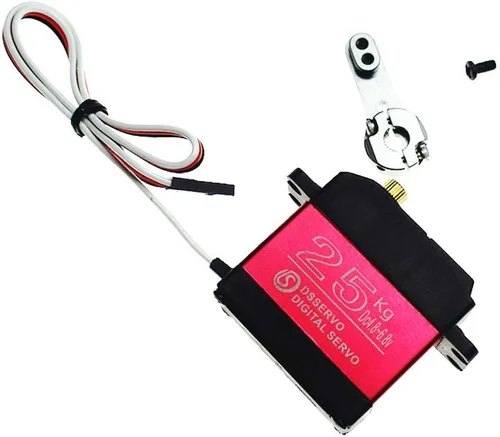 Miniatura 7 de ZOSKAY Servo de alta torsión Metal Gear Standard Digital Servo 55.1 lbs/0.13S 6.8V para 1/8 1/10 RC Cars (ángulo de control 270)